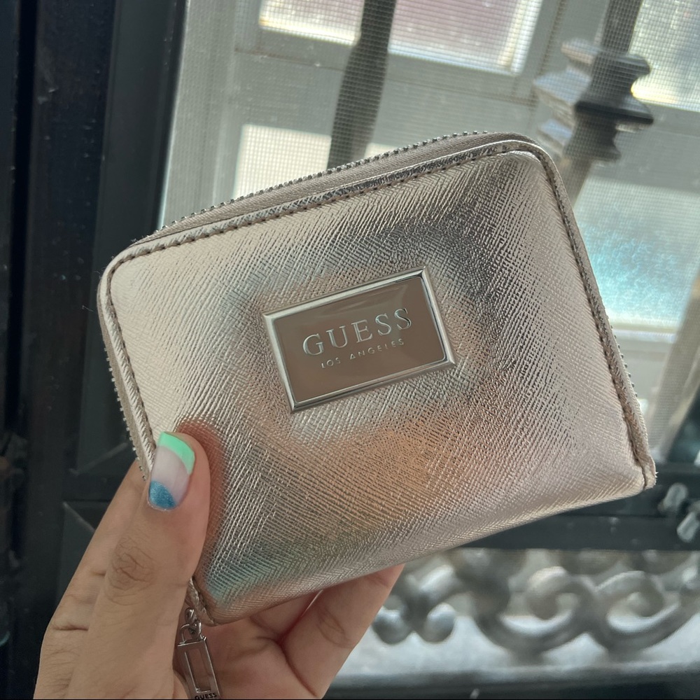 Guess gold wallet